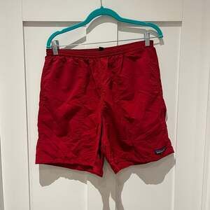 Patagonia Men's 5" Baggies Swim Shorts in Red